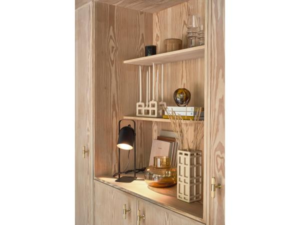 Villa Collection Bordlampe i sort jern 45 x 18 x 1